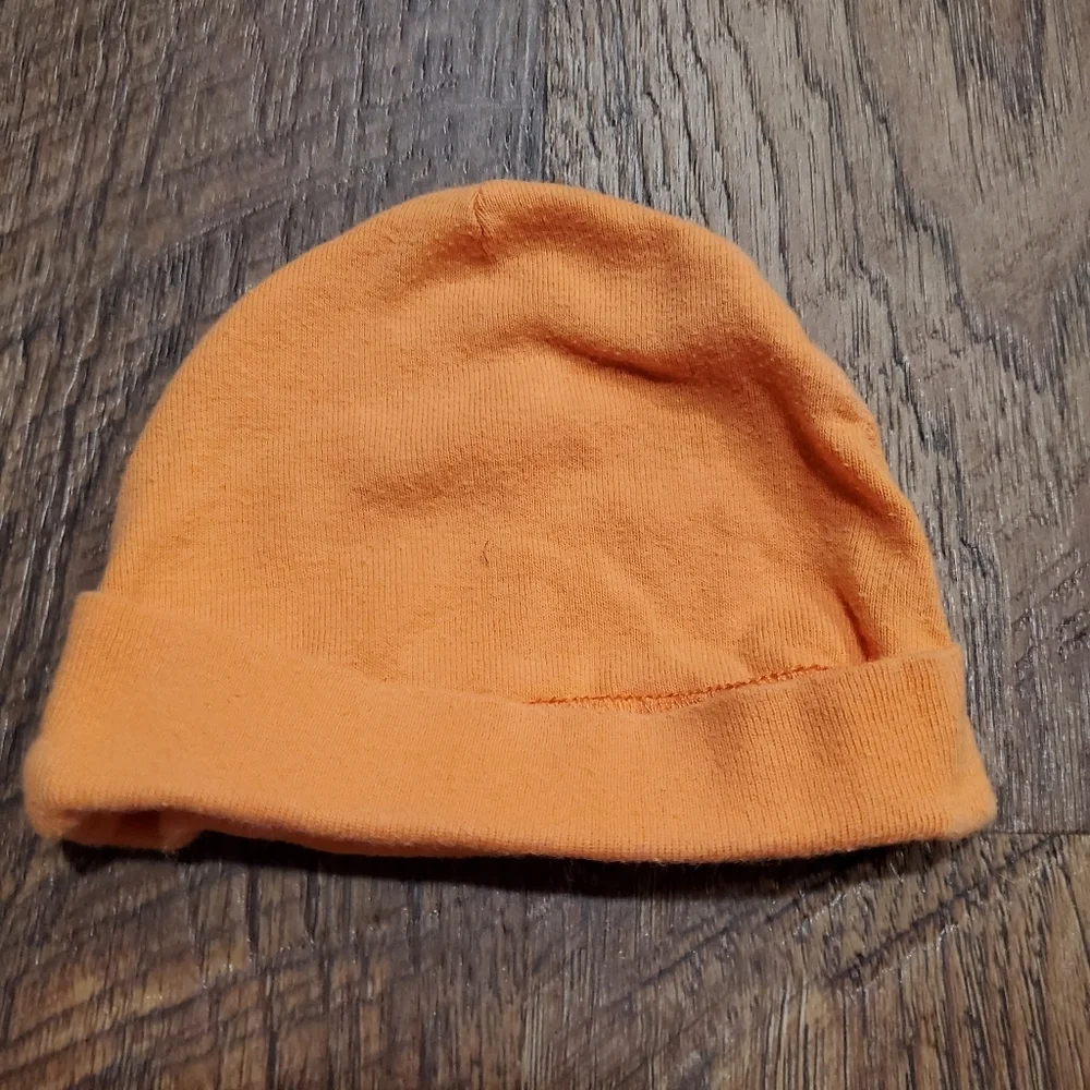 Carters Gerber Baby Essentials 4 Hat Cotton Beanie Star White Gray Orange Unisex